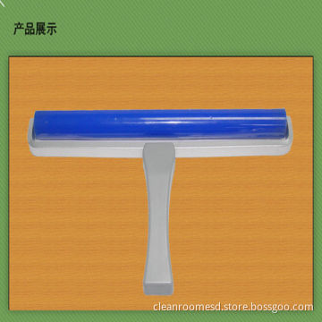 Abs Handle Silicon Sticky Roller 53.5mm Blue Silicone Dust Roller